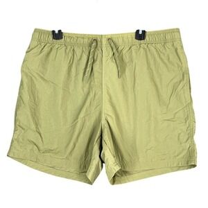 Old Navy Elastic Waist Hybrid Shorts Mens L Active‎ Swim Board Minimal Utility